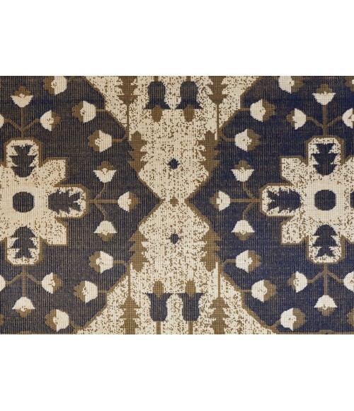 Feizy FOSTER 3754F IN BLUE/BEIGE 10' X 13' 2" Area Rug