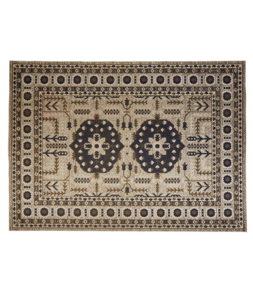 Feizy FOSTER 3754F IN BLUE/BEIGE 10' X 13' 2" Area Rug