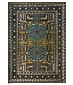 Feizy Foster 3754F GRAY/BLUE Area Rug 10 ft. X 13 ft. 2 Rectangle