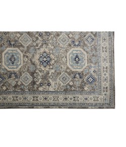 Feizy Bellini I3137 BLUE/MULTI Area Rug 7 ft. 10 X 7 ft. 10 Round