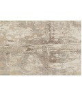 Feizy PARKER 3701F IN IVORY/GRAY 7' 9" X 7' 9" Round Area Rug