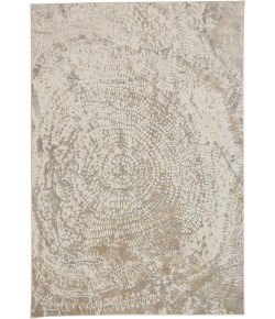 Feizy Parker 3702F SILVER/IVORY Area Rug 2 ft. 6 X 8 ft. Rectangle