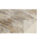 Feizy PARKER 3704F IN BEIGE/BLUE 2' 1" X 3' Sample Area Rug