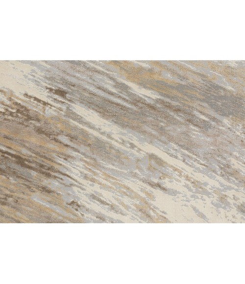 PARKER Rug Feizy PARKER 3704F IN BEIGE/BLUE 3' 9" X 5' 7" Area Rug