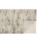 Feizy PARKER 3719F IN SILVER/BEIGE 2' 1" X 3' Sample Area Rug