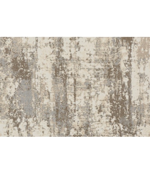 Feizy PARKER 3719F IN SILVER/BEIGE 2' 1" X 3' Sample Area Rug