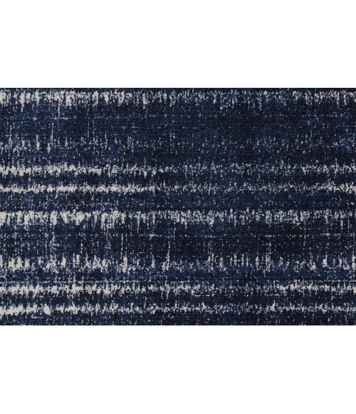 REMMY Rug Feizy REMMY 3425F IN DARK BLUE/IVORY 6' 7" X 9' 6" Area Rug