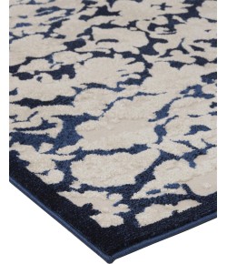 Feizy Remmy 3515F IVORY/BLUE Area Rug 6 ft. 7 X 9 ft. 6 Rectangle