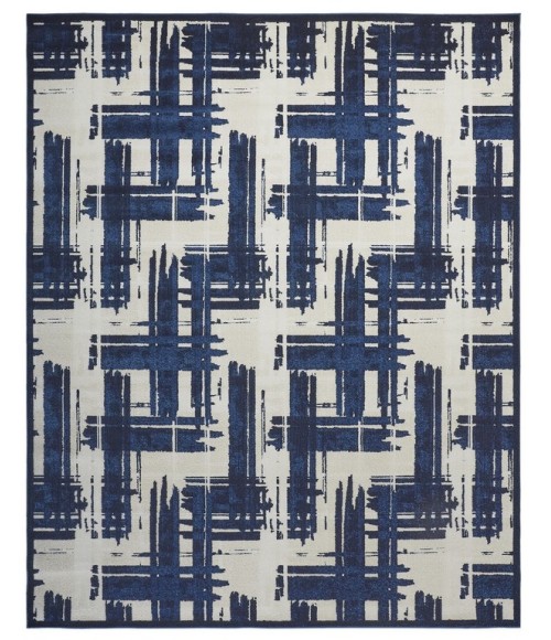 REMMY Rug Feizy REMMY 3808F IN BEIGE/BLUE 5' x 8' Area Rug
