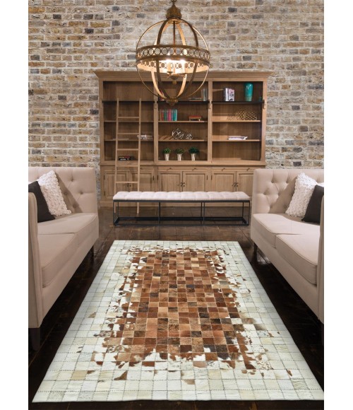 ESTELLE Rug Feizy ESTELLE L9138 IN SADDLE 6' x 9' Area Rug