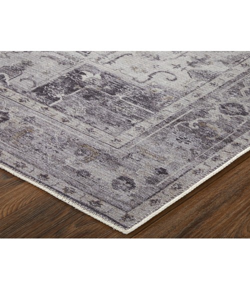 Feizy Percy GRAY/IVORY Rug PRC39PCF 7 ft. 10 in. X 9 ft. 10 in. Rectangle - Rugs Town Feizy Percy GRAY/IVORY PRC39PCF 7 ft. 10 in. X 9 ft. 10 in. Rectangle Rug