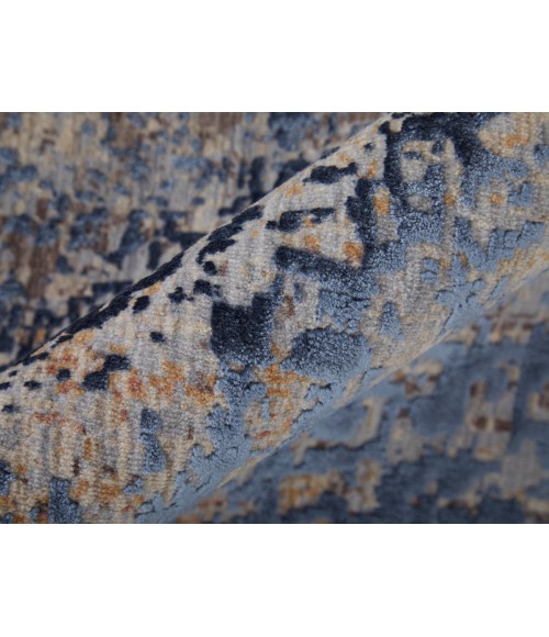 Feizy Pryor BLUE/MULTI PRY39NGF 6 ft. 7 in. X 9 ft. 6 in. Rectangle Rug