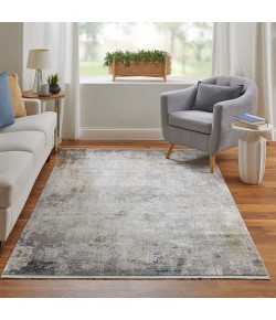 Feizy Cadiz 3892F LIGHT GRAY/IVORY Area Rug 12 ft. X 18 ft. Rectangle