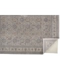Feizy Marquette Rustic Persian Farmhouse Area Rug, Gray/Blue/Rust, 7ft-10in x 9ft-10in