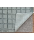 Feizy Channels AQUA 2877278F 7 ft. 9 in. X 9 ft. 9 in. Rectangle Rug
