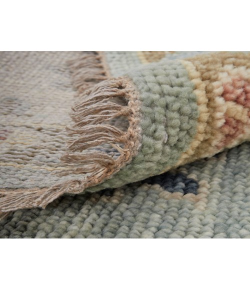 Feizy Fillmore BLUE/IVORY FIL69CJF 2 ft. X 3 ft. Rectangle Rug