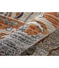 Feizy Melrose GRAY/RUST Rug MEL39P2F 5 ft. X 7 ft. 6 in. Rectangle - Rugs Town Feizy Melrose GRAY/RUST MEL39P2F 5 ft. X 7 ft. 6 in. Rectangle Rug