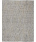 Feizy Elias Abstract Diamond Area Rug, High/Low, Oyster Gray/Taos Taupe, 8ft x 10ft