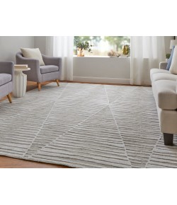 Feizy Elias IVORY/GRAY ELS69FVF 12 ft. X 15 ft. Rectangle Rug