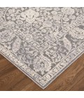 Thackery Area Rug Feizy Thackery Transitional Oriental Rug, Charcoal/Bone White, 5ft-6in x 5ft-6in Round
