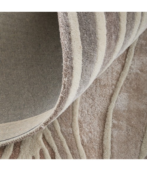 Feizy Maridian Taupe/Tan/Gray MRD8A71F 5 ft. X 8 ft. Rect. Rug