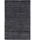 Feizy Redford Minimal Viscose Rug, Charcoal Gray/Gray, 3'-6" x 5'-6" Area Rug