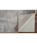 Feizy Cadiz Casual Abstract, Tan/Ivory/Gray, 3'-1" x 10' Runner