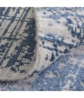 Eastfield Area Rug Feizy Eastfield Casual Abstract, Blue/Ivory, 2' x 3' Area Rug