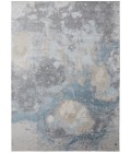 Feizy Astra Industrial Abstract, Blue/Gray/Ivory, 8' x 10' Area Rug