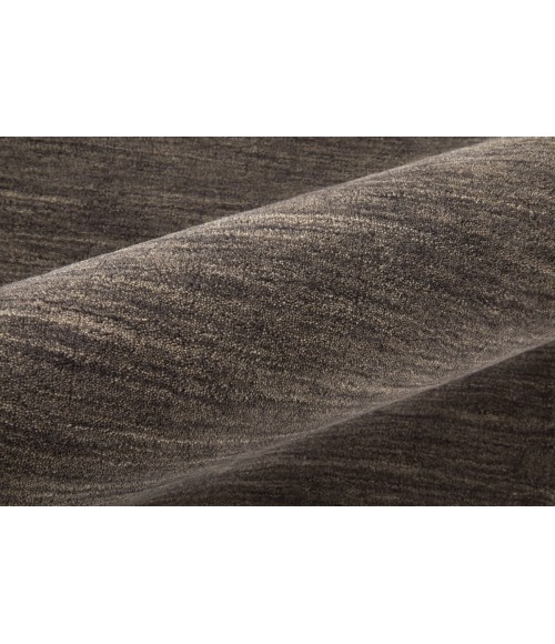 Feizy Luna Casual Solid, Brown/Taupe, 9'-6" x 13'-6" Area Rug