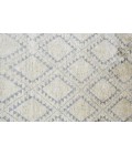 Feizy Abytha Global Diamond, Gray/Blue/Ivory, 9'-6" x 13'-6" Area Rug