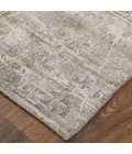 Feizy Eastfield Casual Abstract, Gray/Ivory, 5' x 8' Area Rug