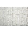 Feizy Redford Minimal Viscose Rug, White, 12' x 15' Area Rug