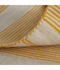 Feizy Duprine Casual Stripes, Yellow/Ivory, 10' x 14' Area Rug