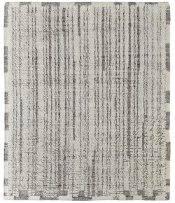 Feizy Ashby 8906F IVORY/GRAY Area Rug 9 ft. X 9 ft. Round