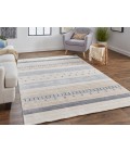 Feizy Legacy BEIGE/GRAY Rug 9836578F 2 ft. X 3 ft. Rectangle - Rugs Town Feizy Legacy BEIGE/GRAY 9836578F 2 ft. X 3 ft. Rectangle Rug