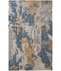 Feizy Everley Abstract Tufted Wool Rug, Opal Gray/Blue/Bronze, 5' x 8' Area Rug