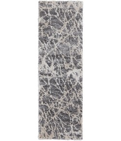 Feizy Mynka 39IDF GRAY/BEIGE Area Rug 2 ft. 6 in. X 8 ft. Runner