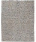 Feizy Elias Abstract Diamond Accent Rug, High/Low, Silver/Blue, 3ft-6in x 5ft-6in