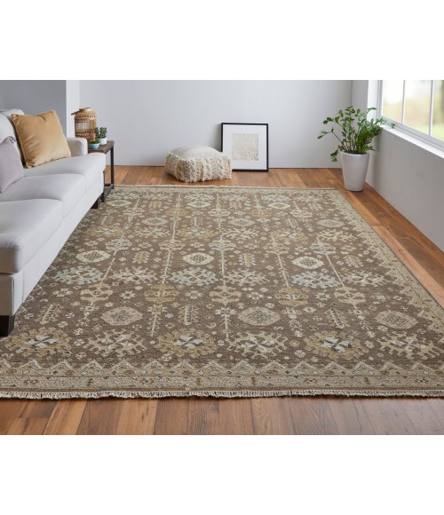 Feizy Corbitt Classic Oriental, Brown/Ivory, 11'-6" x 15' Area Rug