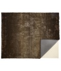Feizy Indochine Luxury & Glam Solid, Brown, 8' x 8' Round Rug