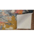 Feizy Dafney Casual Floral & Botanical, Blue/Pink/Gray, 5' x 8' Area Rug