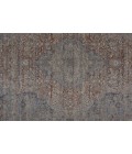 Feizy Marquette Rustic Persian Farmhouse Rug, Rust/Denim Blue, 2ft - 8in x 8ft, Runner