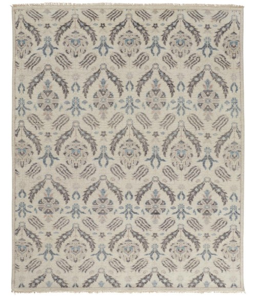 Feizy Beall Luxury Wool Rug, Arts and Crafts, Beige, 11ft - 6in x 15ft Area Rug