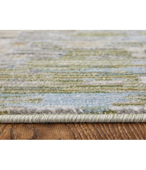 Feizy Melrose GREEN/IVORY Rug MEL39P3F 2 ft. X 3 ft. Rectangle - Rugs Town Feizy Melrose GREEN/IVORY MEL39P3F 2 ft. X 3 ft. Rectangle Rug