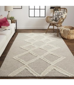 Feizy Anica 8009F BROWN Area Rug 10 ft. X 14 ft. Rectangle