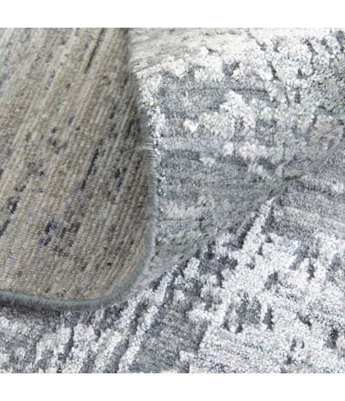 Feizy Eastfield Casual Abstract, Gray, 5' x 8' Area Rug