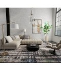 Feizy Skyview Gray/Black/Ivory SKV39QBF 9 ft. X 12 ft. Rect. Rug