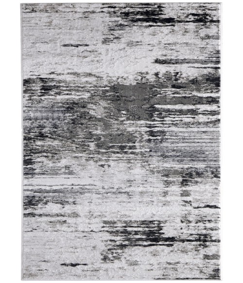 Feizy Prasad IVORY/CHARCOAL 67039N9F 2 ft. 10 in. X 7 ft. 10 in. Rectangle Rug