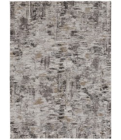 Feizy Vancouver 39FHF IVORY/CHARCOAL Area Rug 1 ft. 8 in. X 2 ft. 10 in. Rectangle